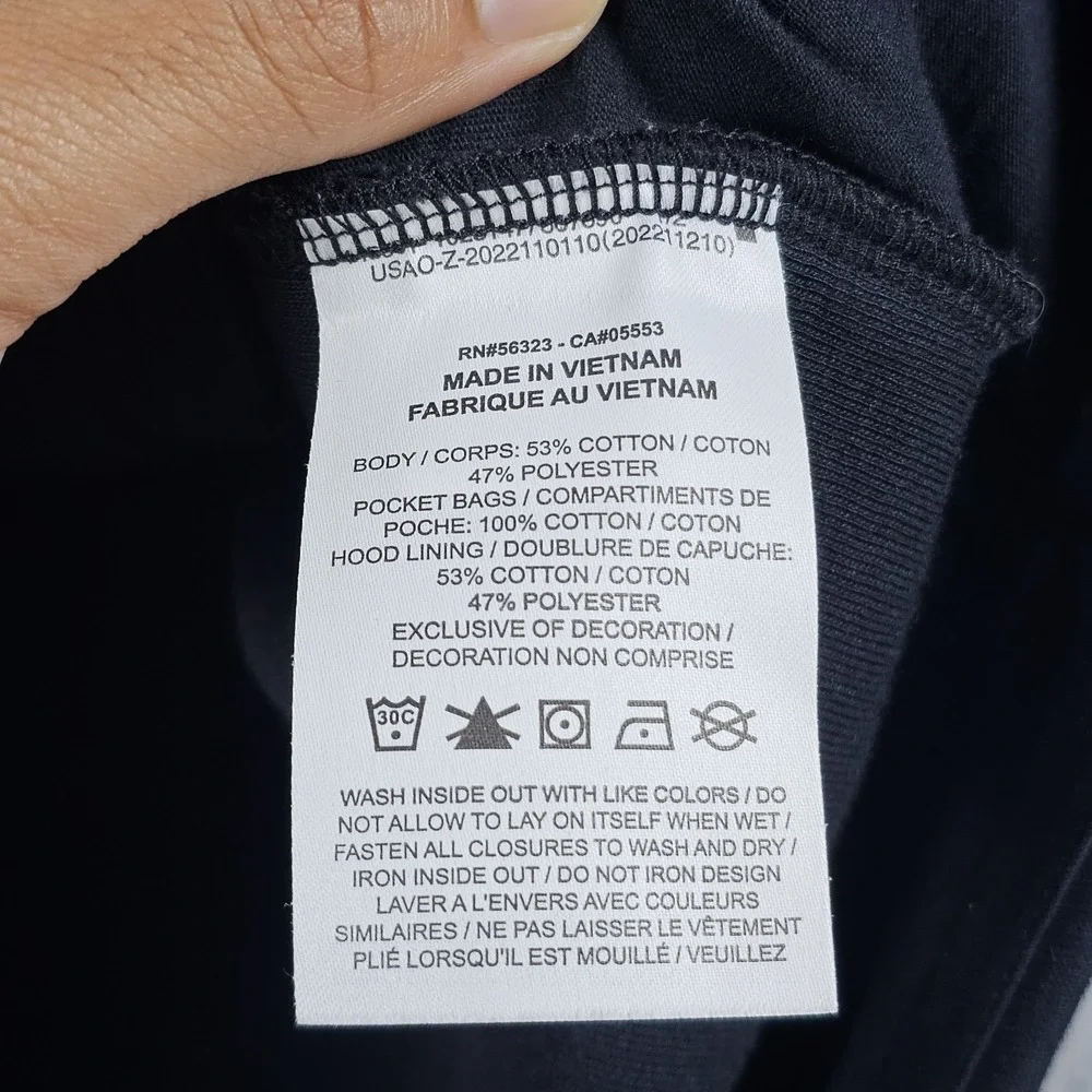 Nike Tech Fleece Hoodie Womens Medium Black Full Zip Windrunner Classic FB8338